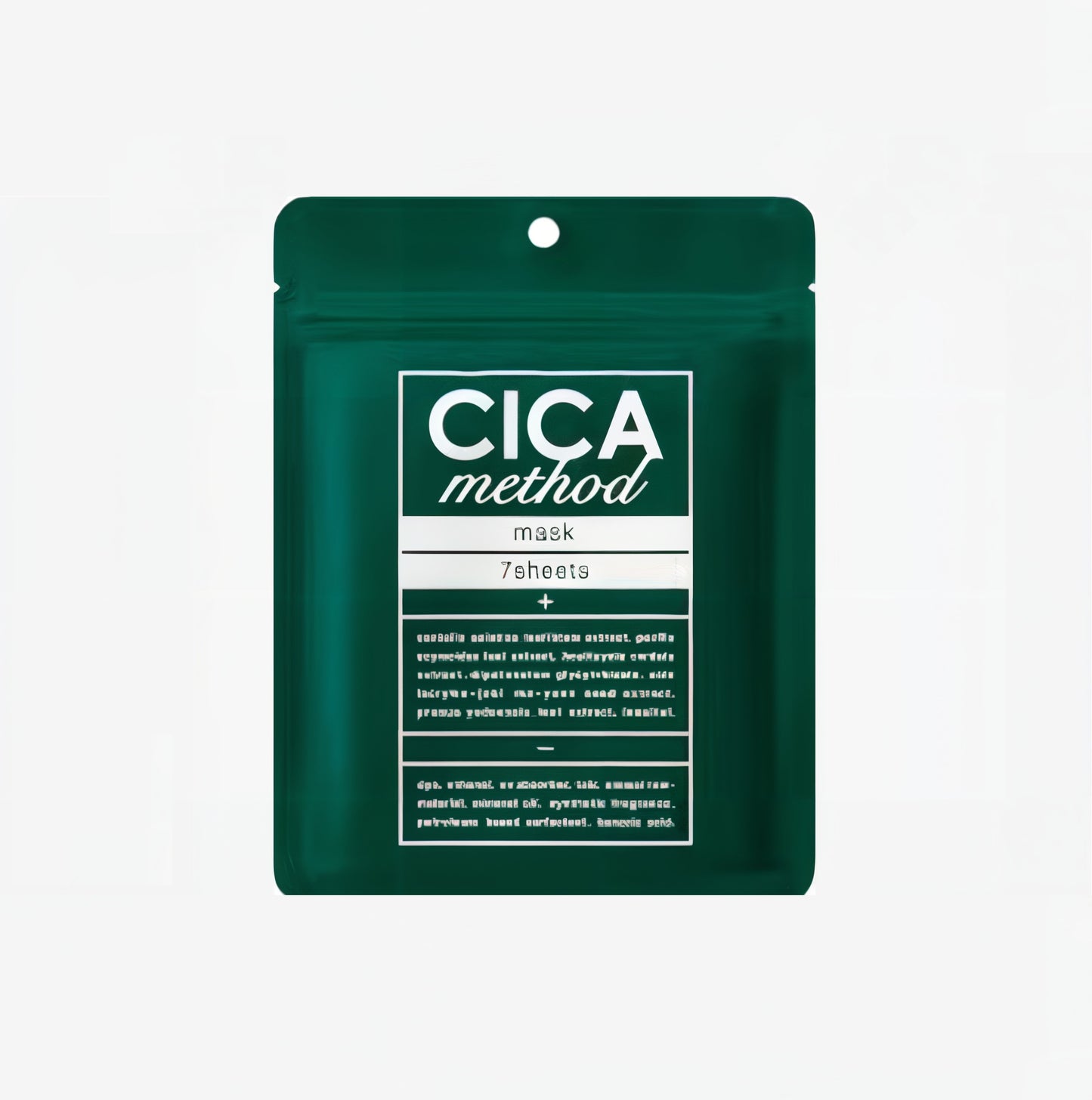 COGIT CICA Method Mask - Hydratačná pleťová maska s extraktom z pupočníka ázijského 1ks/7ks