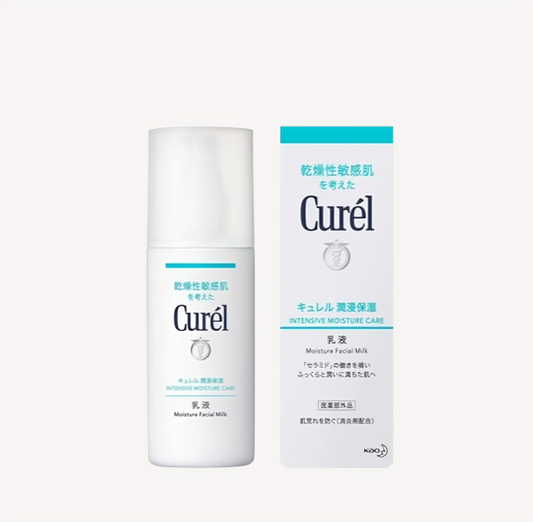 Curel Intensive Moisture Care Moisture Facial Milk - Ľahký krém s protizápalovými zložkami 120ml
