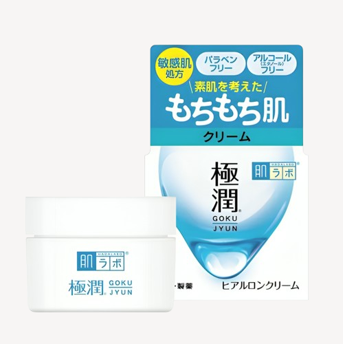 Hada Labo Gokujyun Hyaluronic Acid Cream hydratačný krém s kyselinou hyalurónovou 50 g