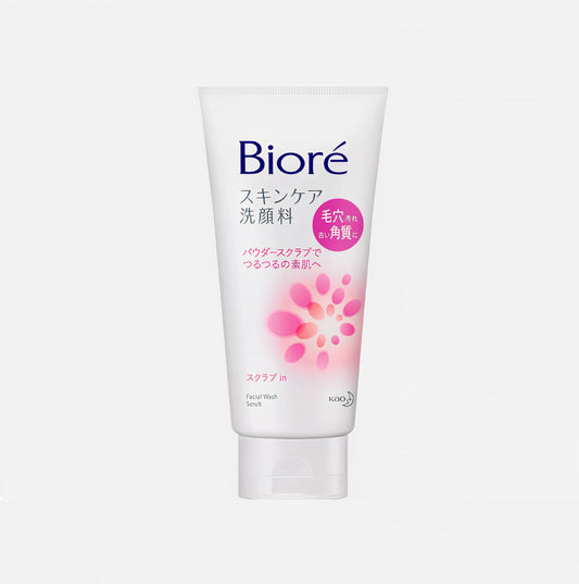Bioré Face Wash Scrub - Čistiaci gél - exfoliačný 130g