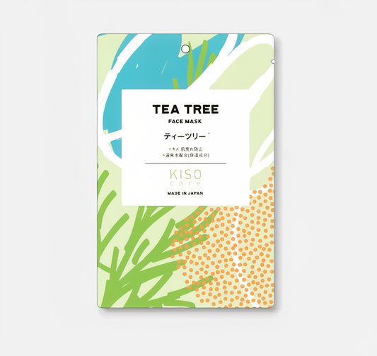 Kisocare Face Mask Tea Tree - Maska na tvár - na problematickú pleť 1ks