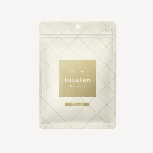 LuLuLun Precious Face Mask Clear - Maska na rozžiarenie pleti 7ks