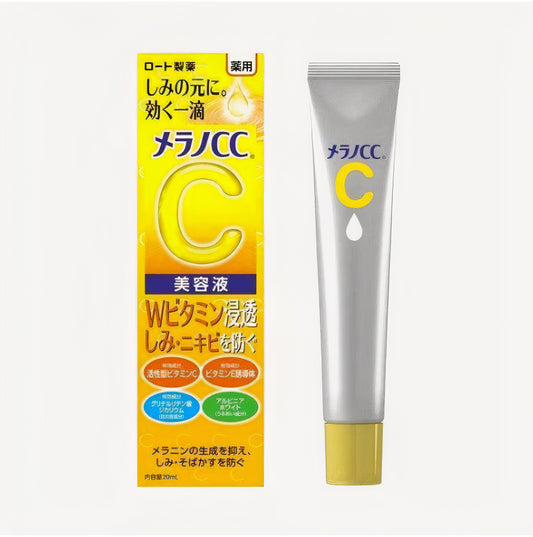 Rohto Mentholatum Melano CC Vitamin C Moisture Cream - Rozjasňujúci a hydratačný krém proti pigmentovým škvrnám a akné 23g