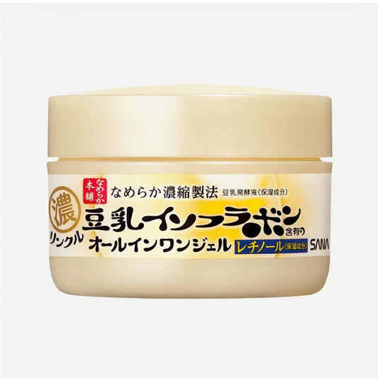 SANA - Soy Milk Wrinkle Care Gel Cream - Hydratačný gélový krém proti starnutiu 100g
