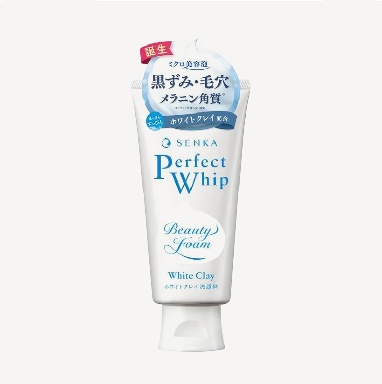 Senka Perfect Whip White Clay Beauty Face Foam čistiaca pena na čierne bodky 120 g