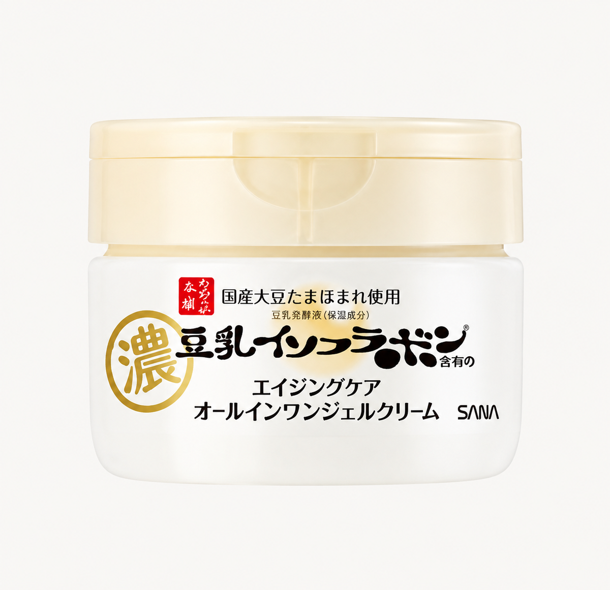 SANA Soy Milk Wrinkle Care Gel Cream - Gélovy krém proti vráskam so sójovým mliekom 100g