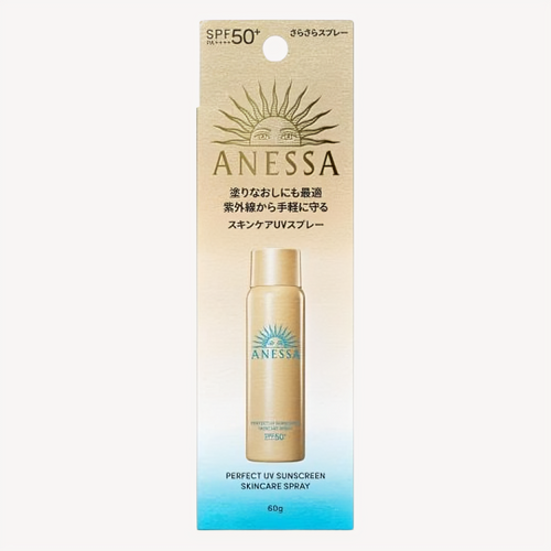 Shiseido Anessa Perfect UV Sunscreen Skincare Spray – ochranný opaľovací sprej s vysokou UV ochranou SPF